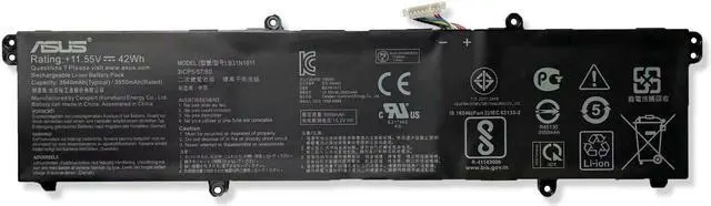 Alt view image 2 of 4 - 42WH C31N1911 battery for Asus VivoBook Flip TP470EA TP470EZ X421DA