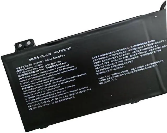 Alt view image 2 of 2 - 76WH AP21B7Q battery for Acer Swift X 14(SFX14-71G)