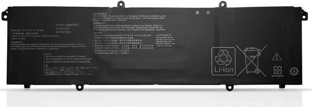Main image of 70WH C31N2105 battery for Asus Twin 15 K3502Z K3402Z S5600F S4600F Series