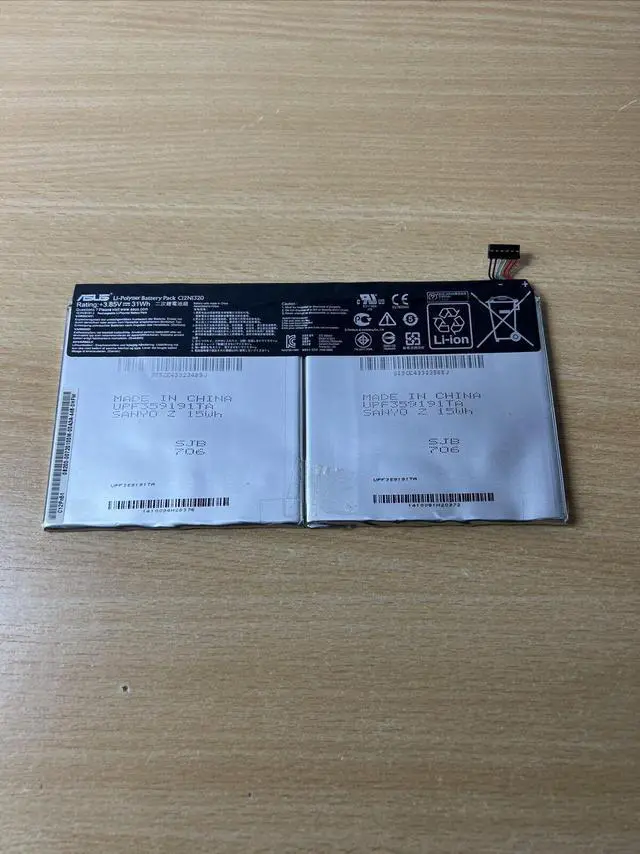 Alt view image 2 of 2 - 31WH C12N1320 battery for Asus Transbattery former Pad T100T T100TAF