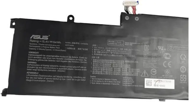 Alt view image 2 of 3 - 64WH C41N2002 battery for Asus ZenBook Pro 15 UX535 UX535L UX535LH