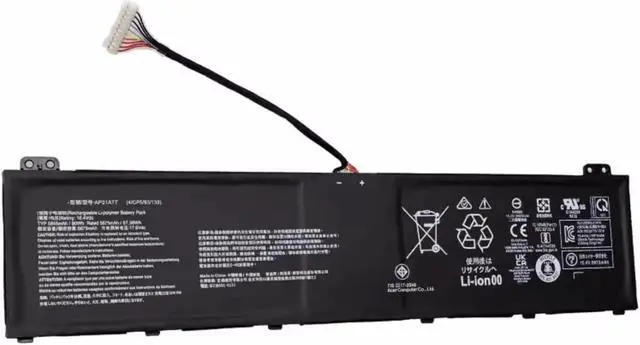 Main image of 88.02WH AP21A8T battery for Acer Nitro 5 AN517-55 Helios 300