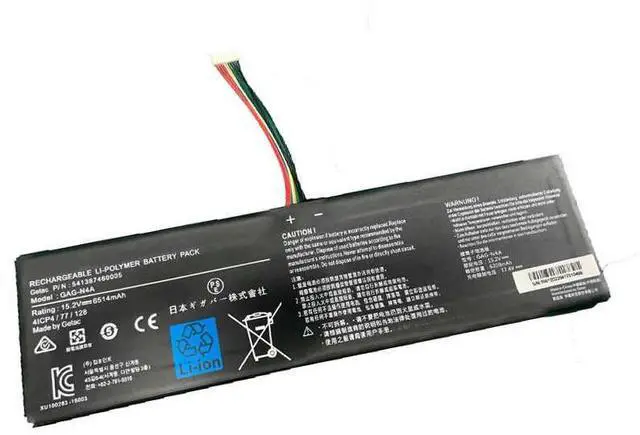 Main image of GAG-N4A Battery for Gigabyte AORUS 15 XE5 15G 15P 17G 17H XC / Aero 15 XD 17YD  15.2V 6514mAh (99Wh) Li-ion Laptop Battery Gigabyte G-Style