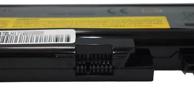 Alt view image 3 of 3 - L10S6F01 Battery for Lenovo  IdeaPad Y470, Y471, Y570 Series  | 11.1V 4400mAh (48.84Wh) | Compatible with FRU 121001154, L10P6F01, L10S6Y02 | High-Capacity Li-ion
