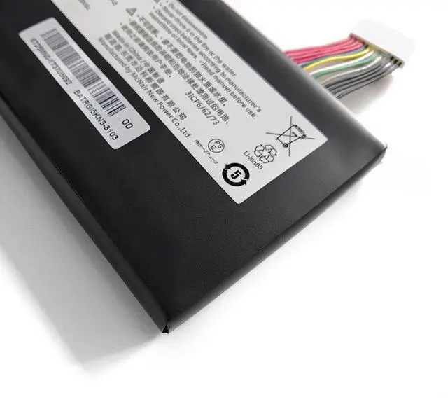 Alt view image 2 of 3 - GI5KN-11-16-3S1P-0 11.4V 46.74Wh 4100mAh Li-ion Laptop Battery for Hasee Z7-KP7D2, Z7-KP7GT, Z7M-KP7S1, Z7MD2, F117-F2k Series (Black)  Compatible with Part Numbers GI5CN-00-13-3S1P-0, 3ICP6/63/69