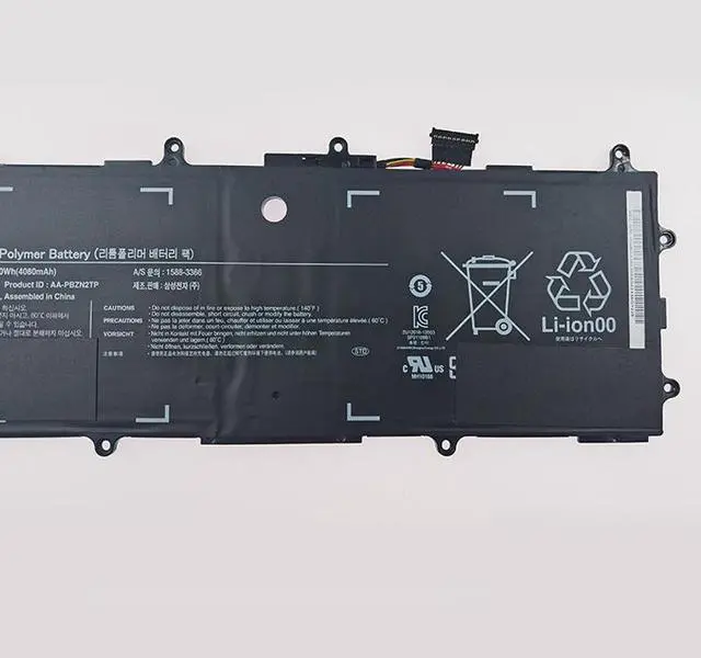 Alt view image 2 of 3 - AA-PBZN2TP 7.5V 30Wh (4080mAh) Li-ion Battery for Samsung NP905S3G/NP915S3G/NP910S3G/XE500T1C - Compatible with BA43-00355A