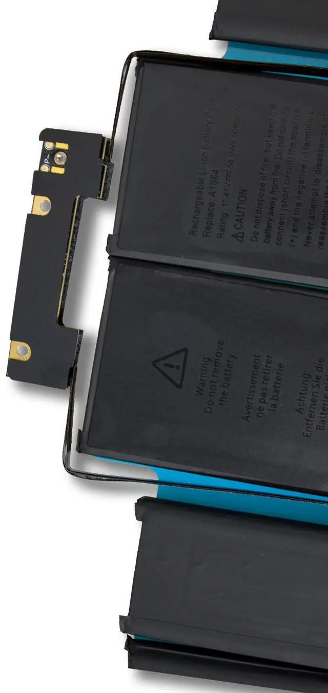 Alt view image 2 of 3 - Premium A1964/A1989/A2251 Replacement Battery for MacBook Pro 13" (2018-2020)  58Wh Li-ion  Compatible with EMC 3214/3358/3348