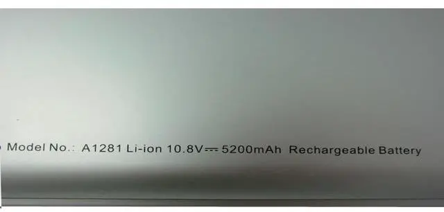 Alt view image 2 of 3 - A1280 Battery for Apple MacBook 13" A1278 (2008 Version ONLY) | 56Wh 6-Cell | Replaces MB771G/A, MB467LL/A, MB466LL/A | 10.8V | Check Year Before Buy!