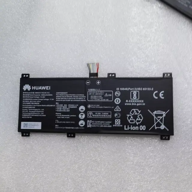 Alt view image 2 of 3 - HB6081V1ECW-41 Replacement Battery for Huawei MagicBook Pro 2020 & Honor Hunter V700 | 15.28V 56Wh | HBL-W19, HLY-W19RP, HB6081V1ECW-41b/41c Compatible