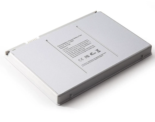 Alt view image 3 of 3 - A1189 Replacement Battery for Apple MacBook Pro 17" A1151, MB166LL/A | 10.8V 6600mAh Li-Polymer | Compatible with MA458, MA458G/A, MA458J/A