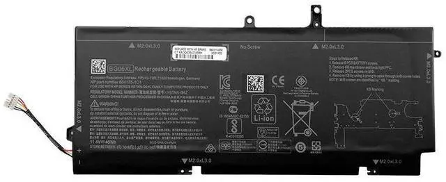 Main image of BG06XL Battery for HP EliteBook 1040 G3 Series | 11.4V 45Wh 3780mAh | Compatible with 804175-181, 805096-001, HSTNN-IB6Z | 6-Cell Li-ion