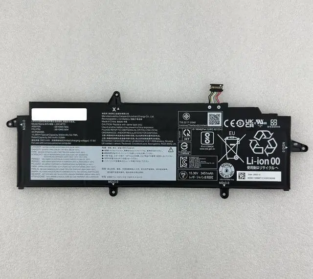 Main image of 15.36V 54.7Wh Laptop Battery for Lenovo ThinkPad X13 Gen 2 13.3" - Replaces L20D4P73 5B10W51820 (3564mAh)