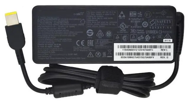 Alt view image 3 of 3 - PA-1900-72 90W for Lenovo Adapter Charger ThinkPad X1 Carbon 0B46994 Yellow Square Tip 36200416 20V 4.5A SA10A33629 54Y8915