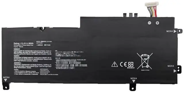 Main image of New C41N1809 15.4V 57Wh 3740mAh 4-Cell Li-ion Battery for ASUS ZenBook UX562 Q536 Series ZenBook Q536F UX562FN UX562FDX