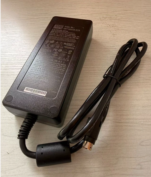Main image of Mean Well GST160A48-R7B 160W 48V 3.34A AC-DC Industrial Power Supply Level VI Efficiency, DIN-4 Connector, -30°C to +70°C, 3-Year Warranty
