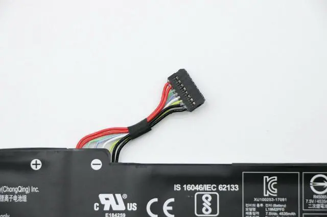Alt view image 3 of 4 - L19M2PF0  5B10V25257 5B10V25259 Replacement Battery 35Wh 7.5v 2 Cell For Lenovo Slim 1-14AST-05 81VS