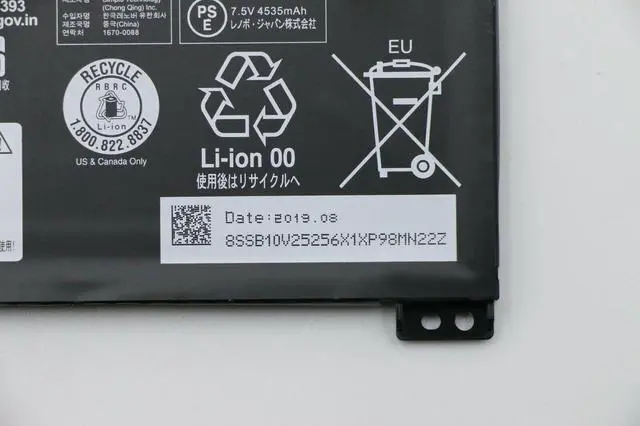 Alt view image 4 of 4 - L19M2PF0  5B10V25257 5B10V25259 Replacement Battery 35Wh 7.5v 2 Cell For Lenovo Slim 1-14AST-05 81VS