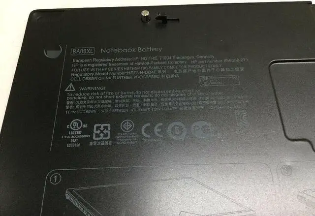 Alt view image 2 of 3 - New Extend Laptop Battery for HP EliteBook Folio 9470M, PN: BA06XL H4Q48AA