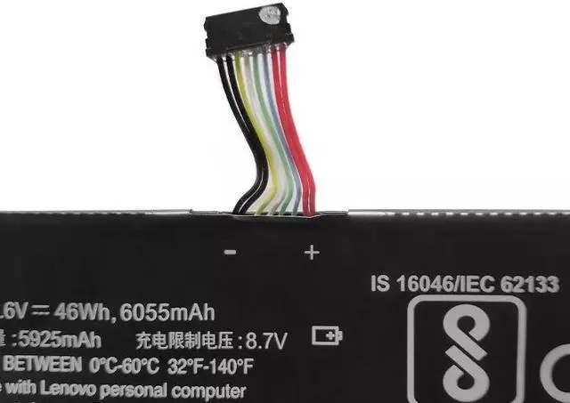 Alt view image 2 of 3 - New L15M4PC0 L15L4PC0 Laptop Battery for IdeaPad 710S-13ISK Xiaoxin Air 13 46Wh