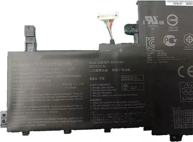 Main image of New 42Wh B31N1842 Replacement Battery for VivoBook S15 S531FA S531FL X531FL K531FA