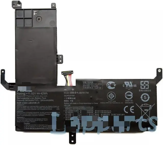 Main image of New 42Wh B31N1708 Replacement Battery for TP510 TP510UA TP510UA-1A TP510UF TP510UQ