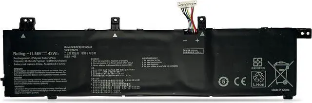 Main image of New 42Wh C31N1843 Replacement Battery for VivoBook S14 S432FA S15 S532FA S532FL