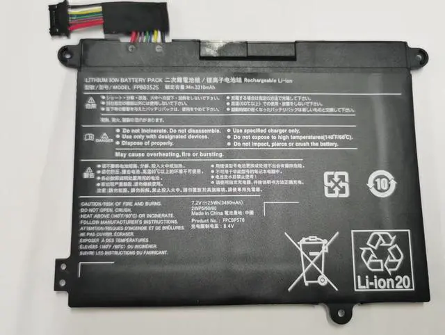 Main image of NEW 25Wh FPB0352S FPCBP578 For Fujitsu CP785911-01 Laptop Battery