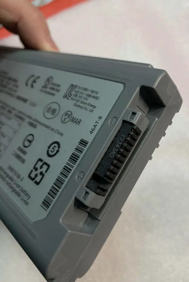 Alt view image 2 of 3 - CF-VZSU46 87Wh Battery for Panasonic Toughbook CF-30, CF-31, CF-53  Replacement for CF-VZSU46AU, CF-VZSU46U  10.65V Li-ion High-Capacity Laptop Battery