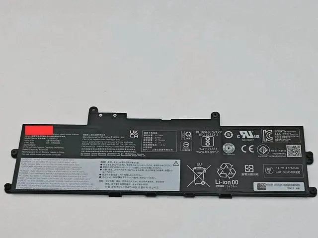 Main image of Premium L22B3P73 5B11H56383 Battery for Lenovo ThinkPad X1 Carbon 12th Gen & X1 2-in-1 Gen 9 - 57Wh  (11.7V Li-ion) - Compatible with L22C3P76 L22D3P77 L22M3P77