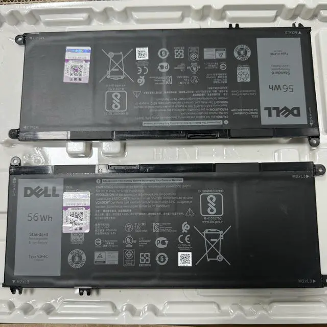 Main image of New V1P4C 56Wh 7.6V Li-ion Battery for Dell Chromebook 13 3380 Inspiron 7486 Chromebook 14 2-in-1 Replaces VIP4C FMXMT Grade A Cells