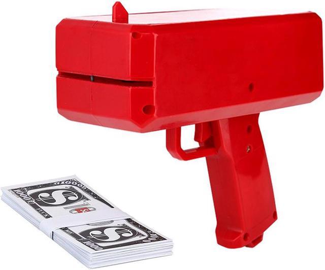 New Cash Money Gun, Supreme quality Cash Cannon Money Red Gun