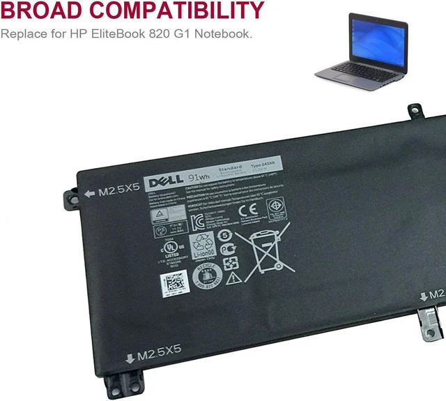 Alt view image 4 of 7 - Genuine 245RR Battery DELL XPS 15 9530 Precision M3800 3930 701WJ 7D1WJ 91Wh