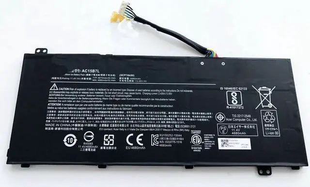 Main image of 11.4V 4680mAh/53.4Wh   Li-ion Battery For Acer AC15B7L 31CP7/64/80 Laptop