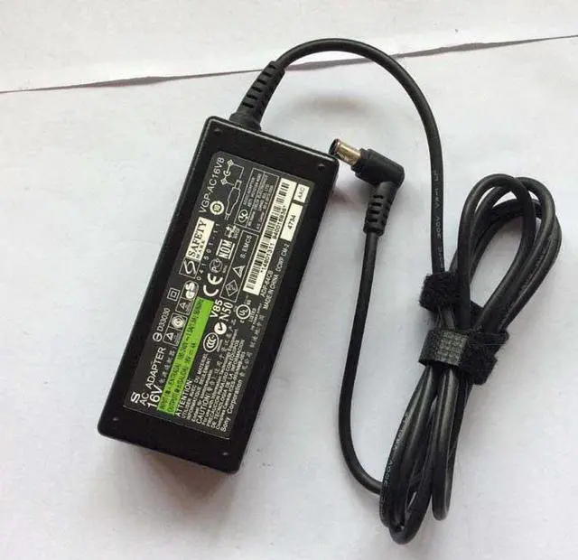 Alt view image 3 of 6 - Charger AC Adapter Power Supply 16V 6.5A 64W for SONY Vaio PCG-3xxx Series