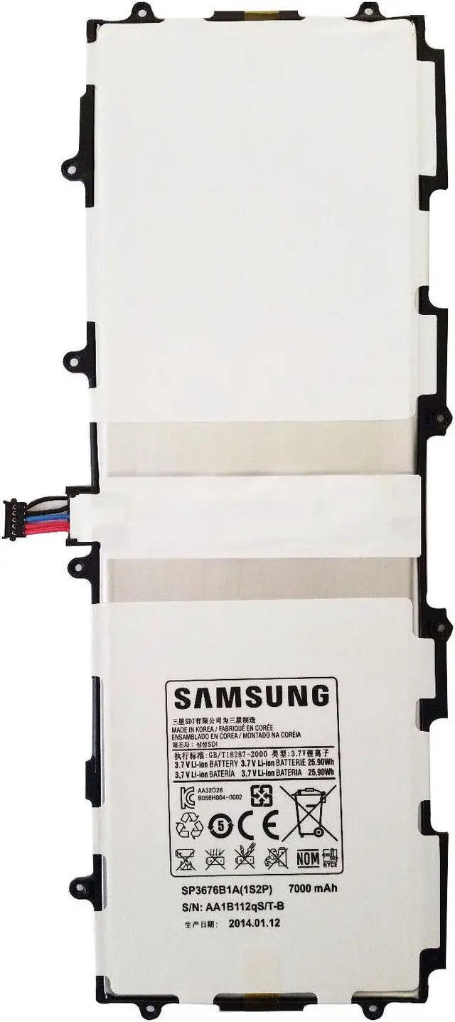 Alt view image 3 of 3 - For Samsung Galaxy Note 10.1 GT-N8013 Tablet Replacement Battery