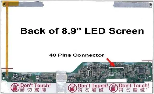 Main image of AU OPTRONICS B089AW01-V3 8.9" LAPTOP SCREEN
