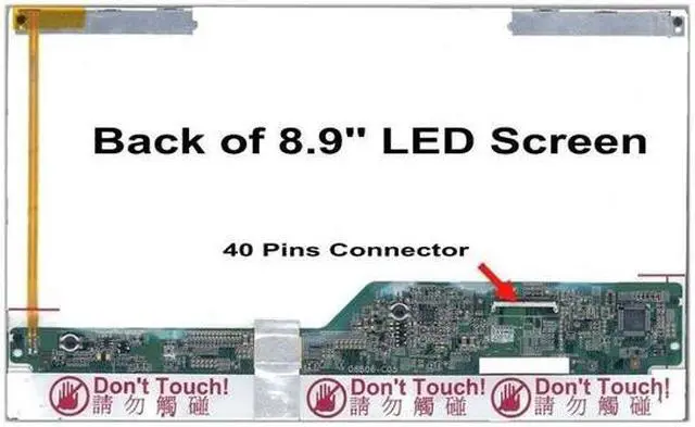 Main image of LAPTOP NETBOOK SCREEN 8.9" INCH LED FOR ADVENT 4211B DISPLAY PANEL