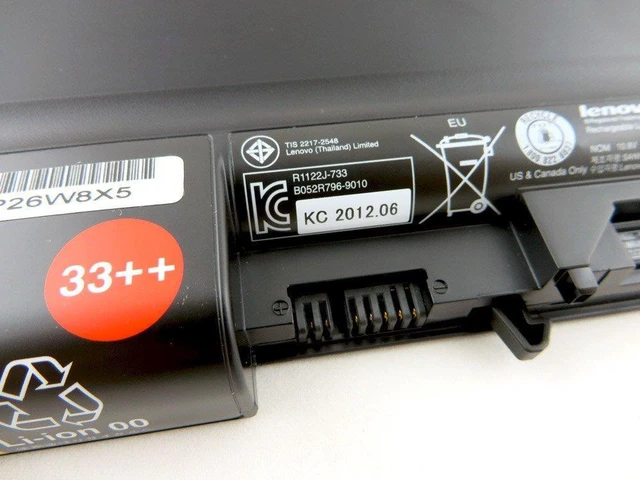 Alt view image 4 of 4 - 7800mAh 41U3197 41U3198 battery for IBM ThinkPad R61 7733 7736