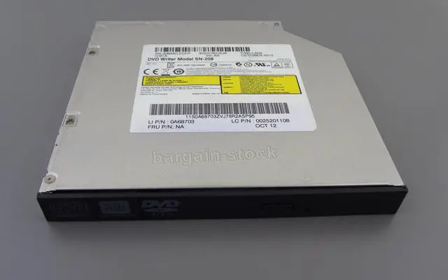 Alt view image 3 of 5 - TSSTcorp CDDVDW SN-208 SATA DVD RW Burner Drive For HP Dell ASUS Lenovo Laptop