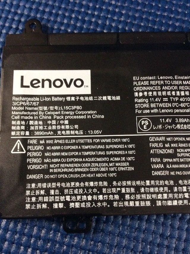 Alt view image 2 of 3 - Genuine L15C3PB0 L15M3PB2 battery For Lenovo Winbook N22 series akku