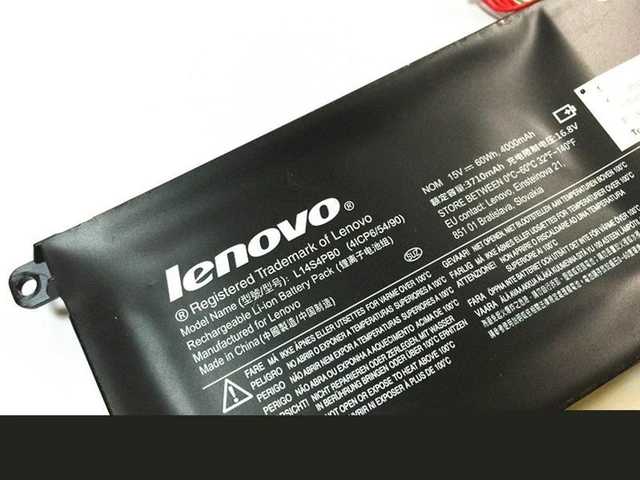 Alt view image 3 of 4 - 60Wh Genuine Original L14S4PB0 Battery for Lenovo Savers 14 Series Laptop