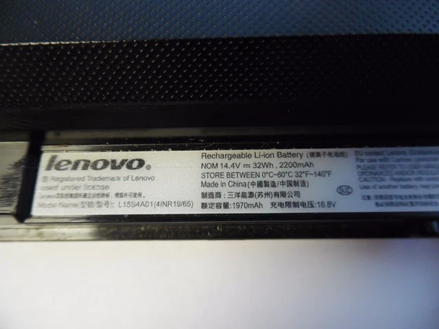 Alt view image 3 of 3 - Genuine L15S4A01 L15L4A01 L15M4A01 Battery for Lenovo v4400 akku batterie
