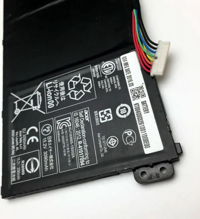 Alt view image 3 of 3 - OEM AC14B3K Battery For Acer Aspire R3 R3-131T R5 R5-471T R5-571T ES1-572