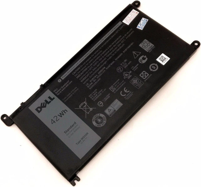Alt view image 2 of 5 - 42Wh WDX0R Battery For Dell Inspiron 15 5568 13 7368 series T2JX4 WDXOR 11.4V
