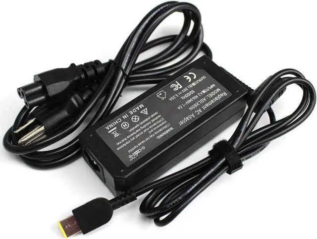 Alt view image 2 of 3 - 65W 20V-3.25A AC Adapter Charger for IBM Lenovo T60p Z60m Z60t X60s R60e Power