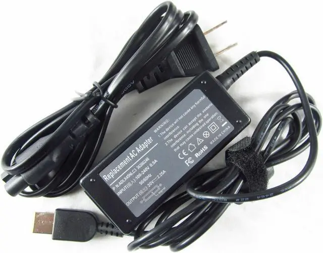 Alt view image 2 of 3 - Original AC Adapter Power Charger 45W For Lenovo IBM Thinkpad T431s X1 Helix 20V-2.25A