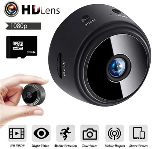 Main image of HD 1080P Mini Hidden Spy Camera Wifi Wireless IP Home Security DVR Night Vision