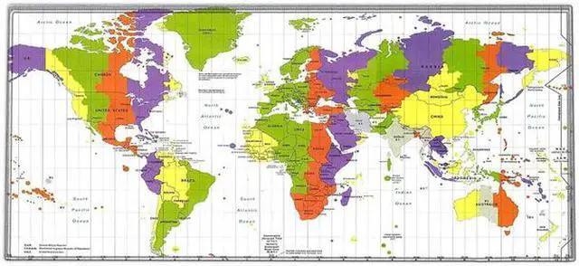Main image of World Map rubber mouse pad large mouse mat desk mats big mousepads gaming rug XL for office work/ gaming