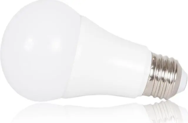 Alt view image 2 of 5 - LED A19 - 800 Lumens 60 Watt Equivalent Daylight Cool White (5000K) Light Bulb, 10 Watts (Pack of 6)