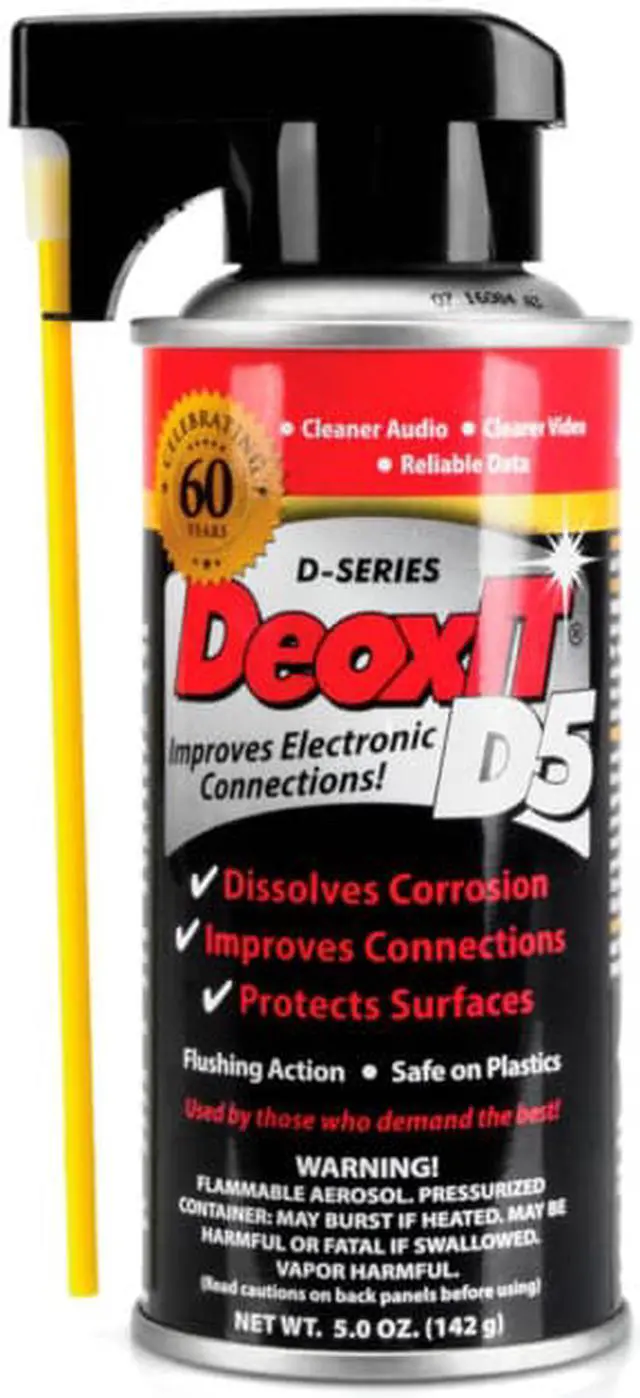 Alt view image 5 of 10 - DeoxIT Standard Deoxidizer Aerosol Spray 5oz